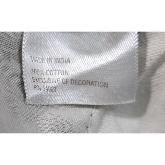 Old Navy Mens Gray Skull & Crossbones Chino Shorts 32W Nautical pirate beach - Picture 8 of 10